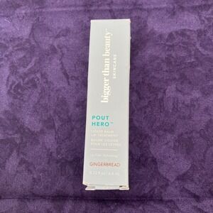 Thrive Causemetics GINGERBREAD Pout Hero Liquid Lip Treatment LIMITED EDITION
